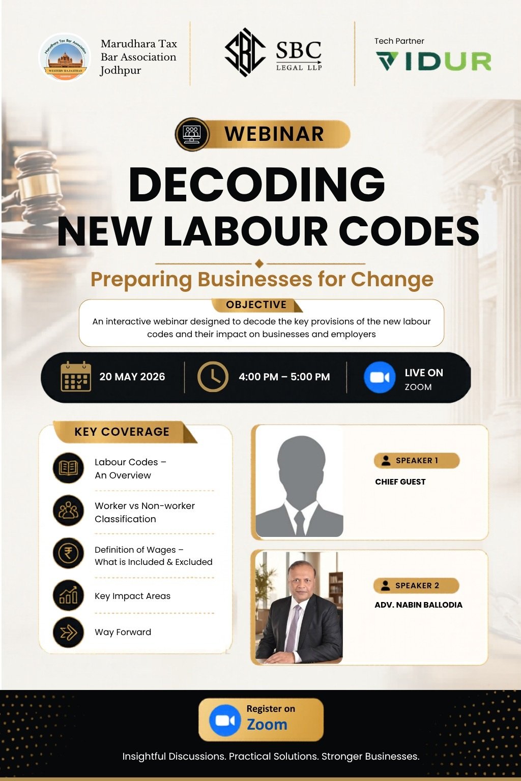 Decoding New Labour Codes event